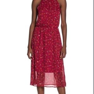 SUPERFOXX
Halter Lurex Midi Dress